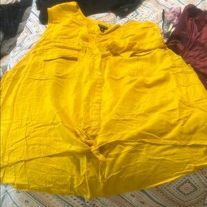 Torrid Sunny Yellow Shirt